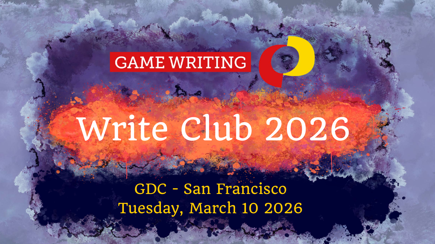 2026 Game Writing SIG Donations